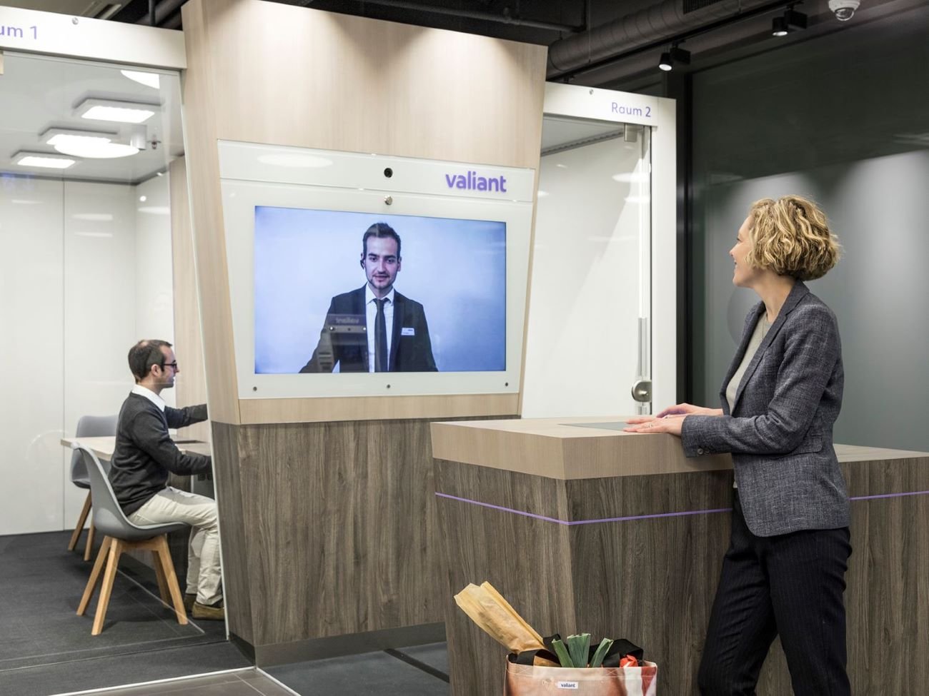Valiant relies on hybrid branch with Unblu Branch in Brugg
